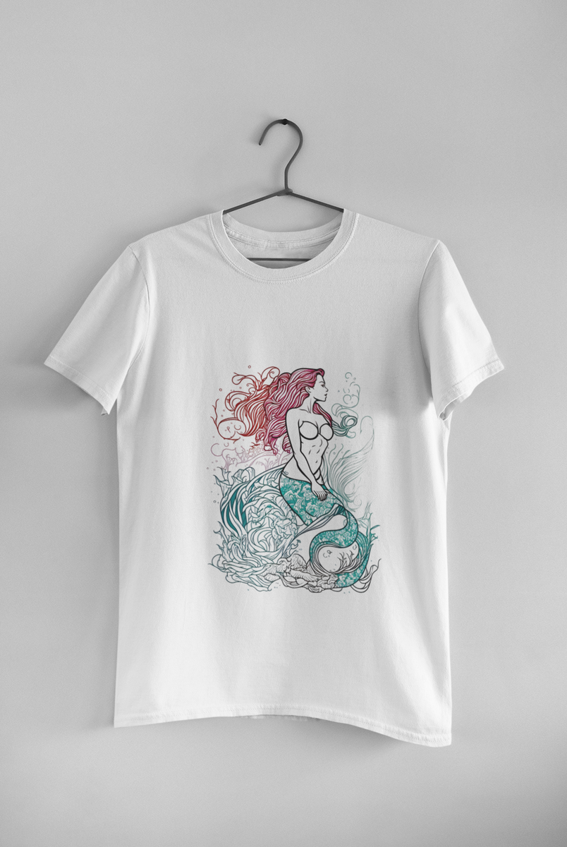 Mermaid t shirt best sale